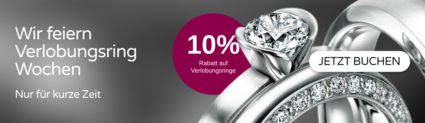 Verlobungsring-Wochen – 10% Rabatt